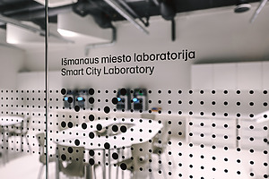 Išmanaus miesto laboratorija. A. Aleksandravičiaus nuotrauka