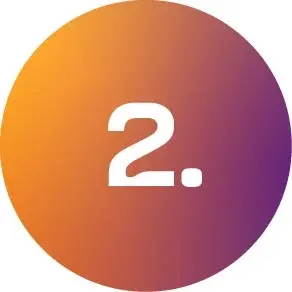 Gradientinis apskritimas su skaičiumi 2 &ndash; žingsnis ragina pasira&scaron;yti preliminarią studijų sutartį per 2 dienas nuo kvietimo gavimo.