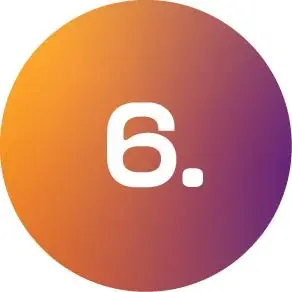 Gradientinis apskritimas su skaičiumi 6 &ndash; paskutinis žingsnis kviečia pasinaudoti likusiomis vertėmis ir pradėti studenti&scaron;ką gyvenimą Kaune be rūpesčių.