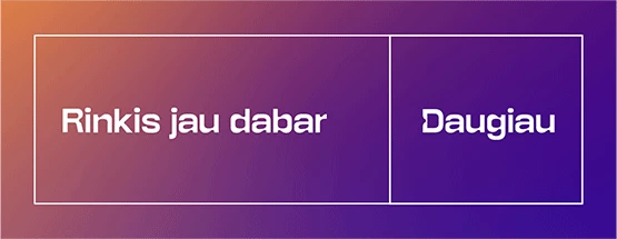 Rinkis bakalauro studijas jau dabar. Sužinok daugiau apie visas bakalauro studijų programas paspaudęs nuorodą.