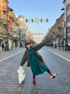 KTU studentė i&scaron; Taivano Lihuei Liang